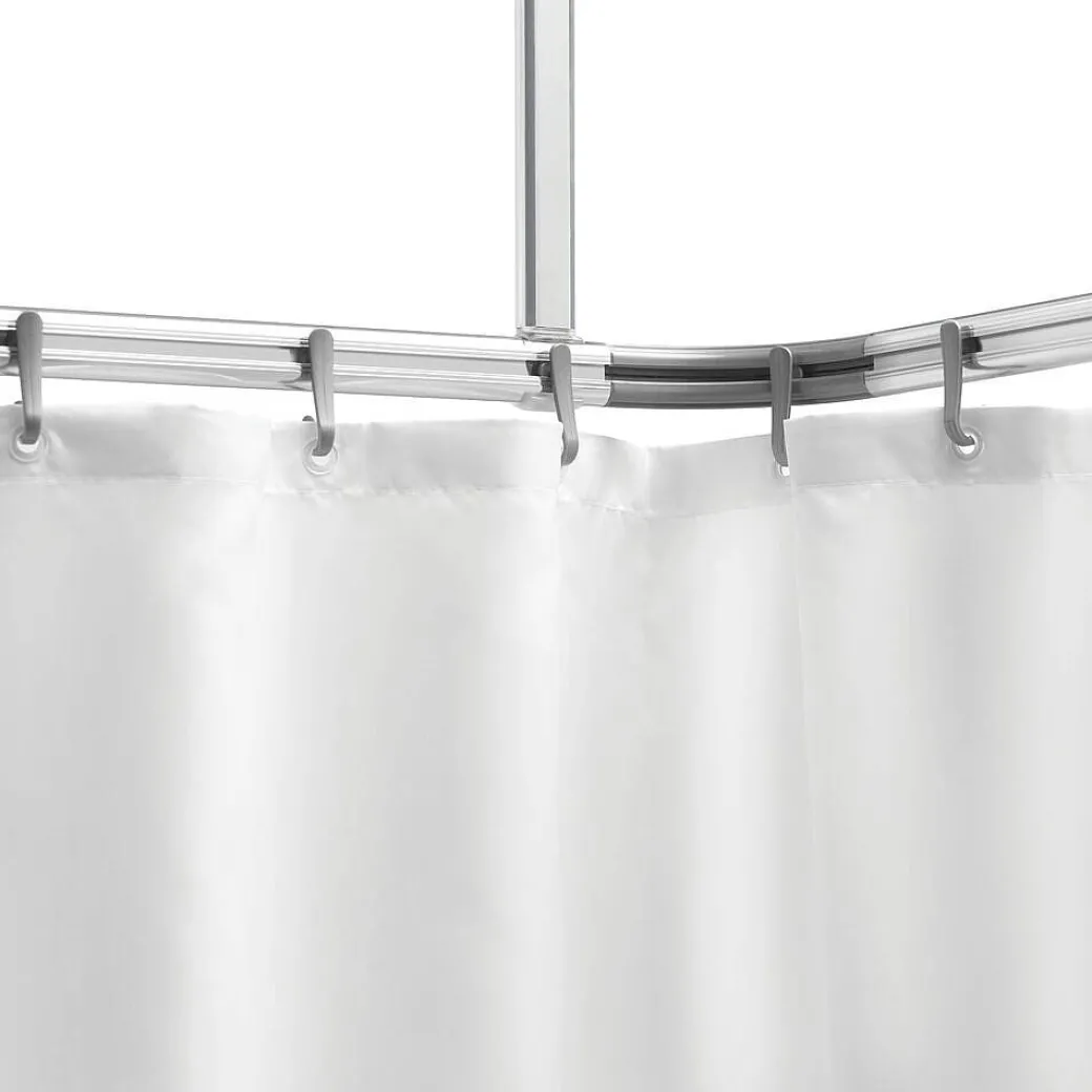 Sealskin Easy Roll Douchegordijnstangset 90X90X90Cm Mat Aluminium|Brico