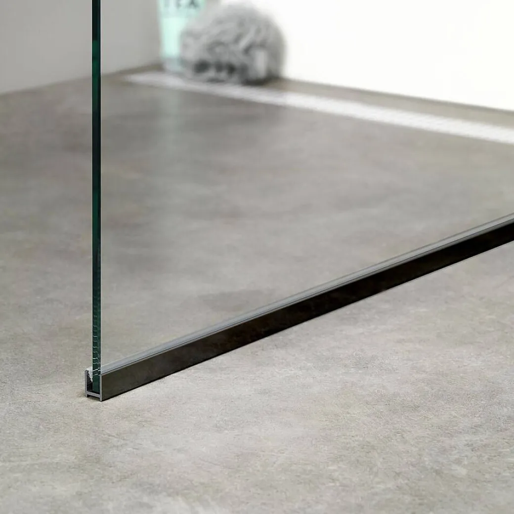 Sealskin I Am Douchewand Walk In Type A1 (Alleen Vast Deel) 300Mm Mat Zwart | 8Mm Helder Veiligheidsglas +Antikalk|Brico Clearance