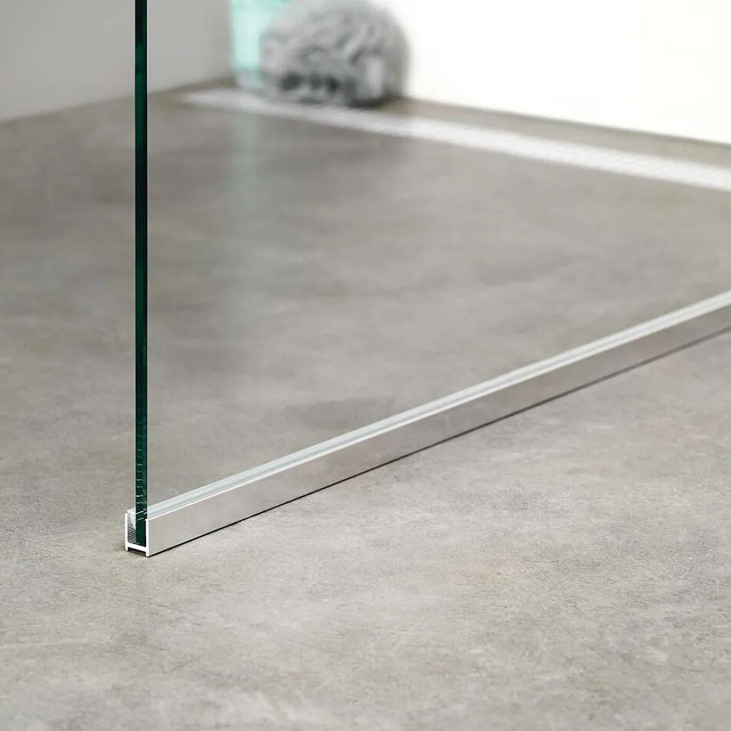 Sealskin I Am Inloopdouche Walk In Type A1 100X30Cm Rvs (Look) | 8Mm Helder Veiligheidsglas + Antikalk|Brico