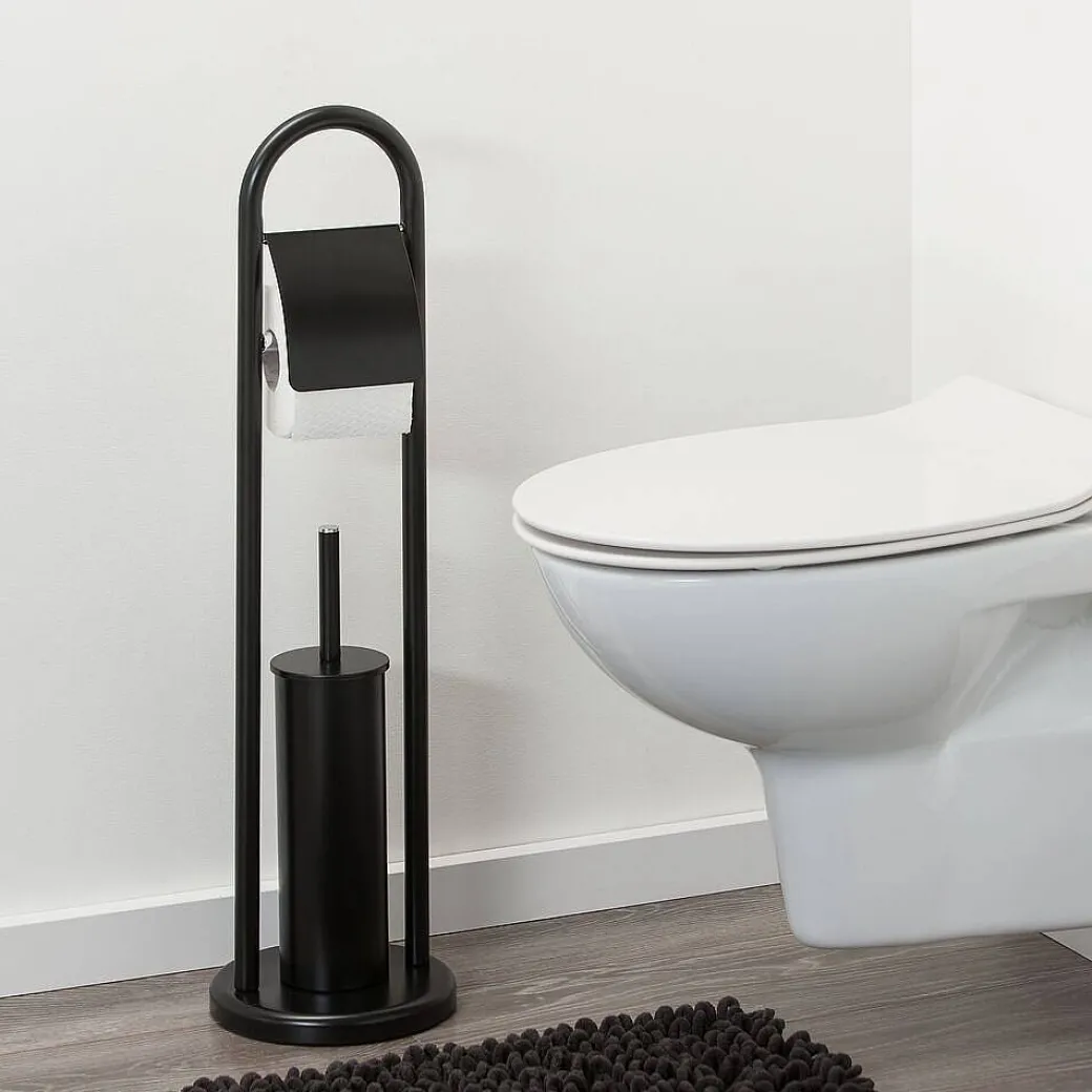 Sealskin Wc-Boy Acero Metaal Zwart Mat Staand|Brico Hot