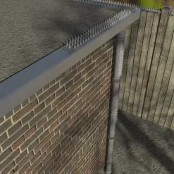Brico Deurbeveiliging-Secumax Anti-Klimstrip Grijs 500X45Mm 8 Stuks
