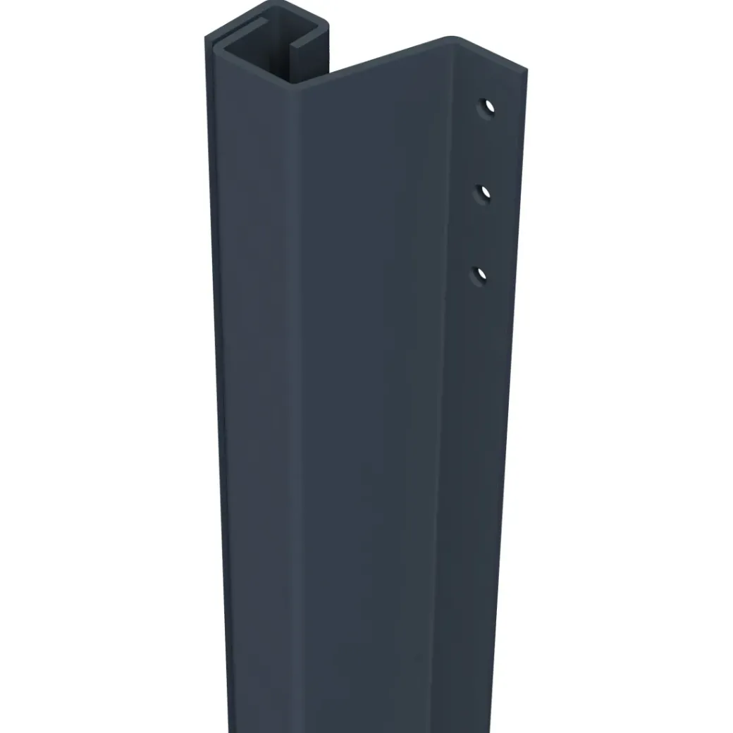 Brico Deurbeveiliging-Secustrip Anti-Inbraakstrip Achterdeur 7-13 230Cm Antracietgrijs Ral 7016