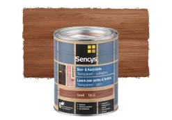 Brico Beits-Sencys Beits Ramen En Deuren Semi-Transparant Zijdeglans Donker Eiken 0,75L