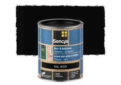 Brico Beits-Sencys Beits Ramen En Deuren Dekkend Zijdeglans Ral9005 0,75L