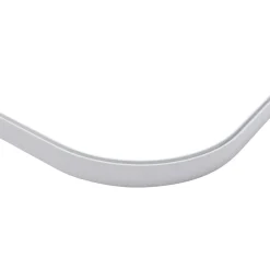 Brico Gordijnrails & Roedes-Sencys Bocht 135° + Verbinder Flat Rail Avr6 Wit