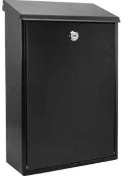Brico Brievenbussen-Sencys Brievenbus 70 40X27X11,3 Zwart