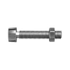 Brico Bouten-Sencys Cilinderkop Bout Gegalvaniseerd Staal M3 X 12 Mm - 30 Stuks