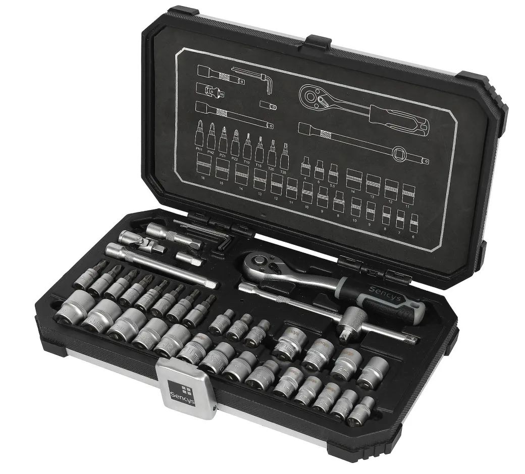 Sencys Dopsleutelset – 39 Stuks|Brico