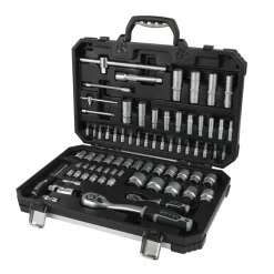 Sencys Dopsleutelset – 74 Stuks|Brico Online