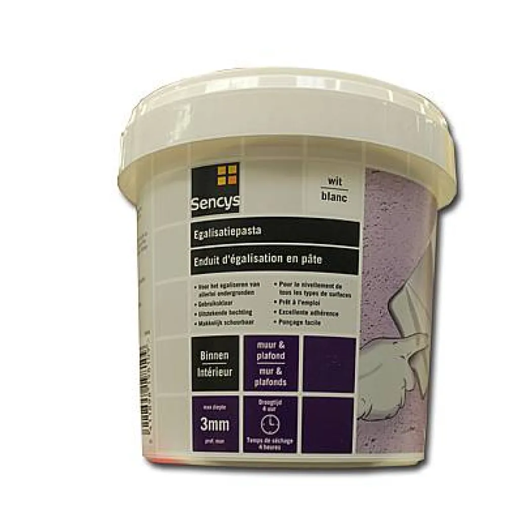 Sencys Egalisatiepasta 1,5Kg|Brico Best