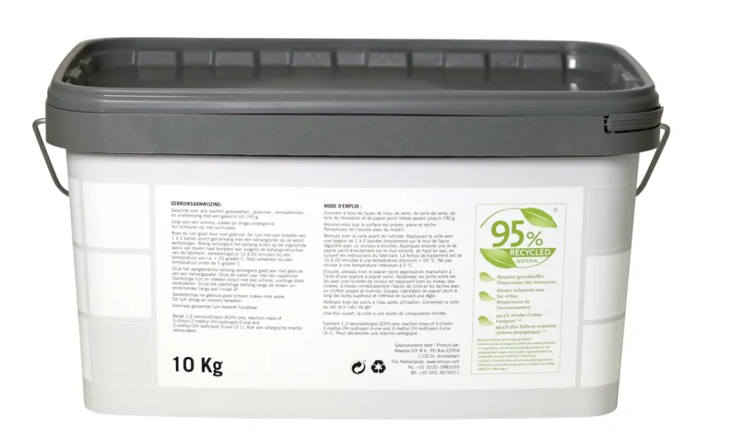 Brico Behanglijm-Sencys Glasvezelbehanglijm Kant-En-Klaar 10Kg