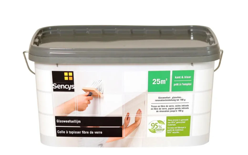 Brico Behanglijm-Sencys Glasvezelbehanglijm Kant-En-Klaar 5Kg