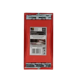 Brico Schuurpapier-Sencys Handschuurblok Met Klem Rood 160X85X40Mm