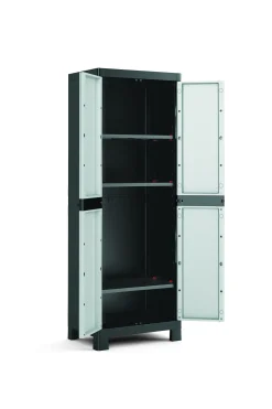 Sencys Hoge Kast Donkergrijs 45X65X185Cm|Brico