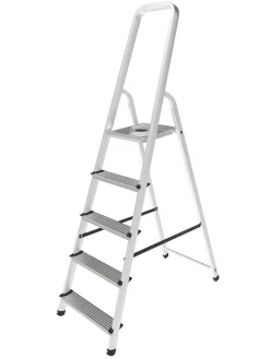 Sencys Huishoudtrap Aluminium 5-Treeds|Brico Sale