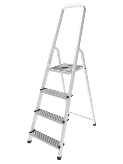 Sencys Huishoudtrap Aluminium 4-Treeds|Brico Best