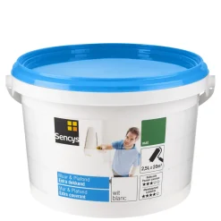 Brico Muurverf-Sencys Muur & Plafond Extra Dekkend Mat Wit 2,5L