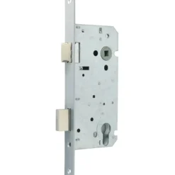 Brico Deursloten-Sencys Omkeerbaar Insteekslot M640 Grijs Staal 110X60Mm