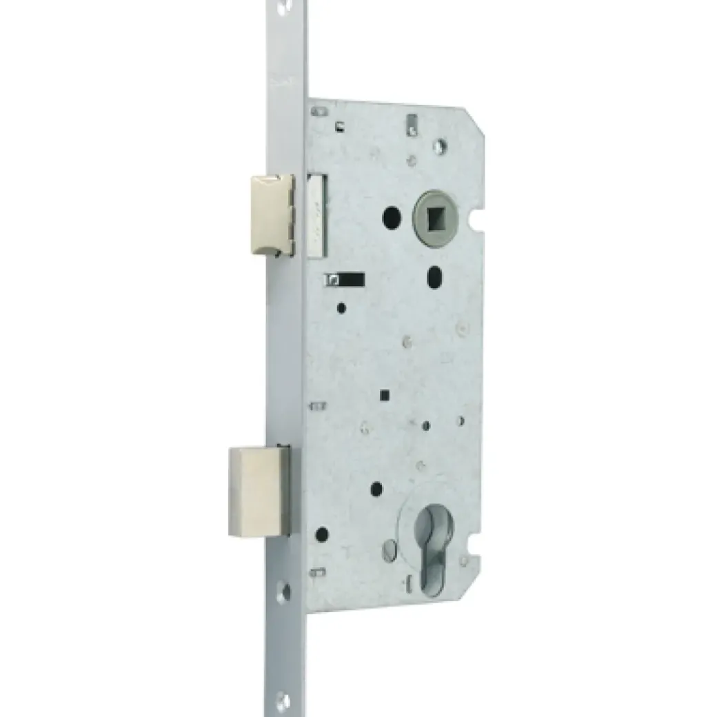 Brico Deursloten-Sencys Omkeerbaar Insteekslot M640 Grijs Staal 110X60Mm