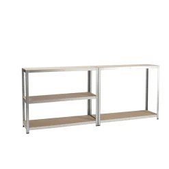Sencys Opbergrek - H196 X B120 X D50Cm - Gegalvaniseerd Staal|Brico Online