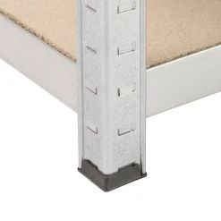 Sencys Opbergrek Gegalvaniseerd Staal Grijs/Bruin 176X120X45Cm|Brico Sale