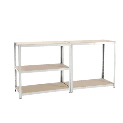 Sencys Opbergrek Gegalvaniseerd Staal 176X90X40Cm|Brico New