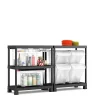 Sencys Opbergrek Pvc Zwart 40 X 90 X 182 Cm|Brico Hot