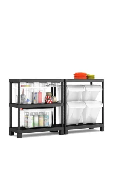 Sencys Opbergrek Pvc Zwart 40 X 90 X 182 Cm|Brico Hot
