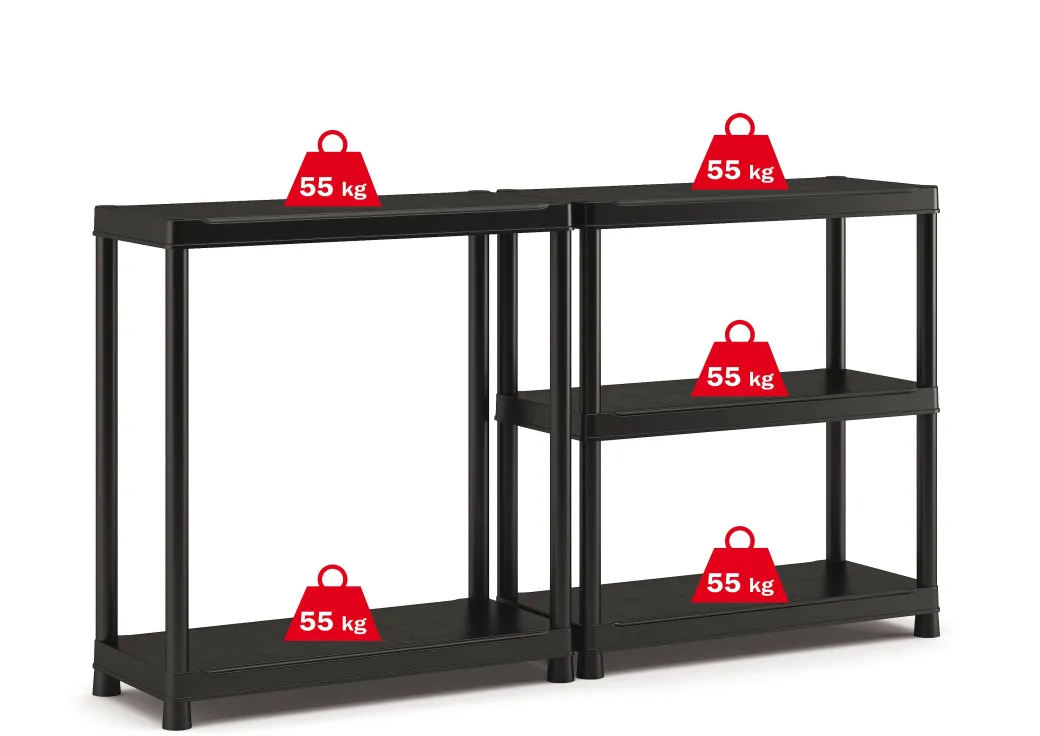 Sencys Opbergrek Pvc Zwart 40 X 90 X 182 Cm|Brico Hot