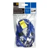 Brico Spanbanden-Sencys Platte Snelbinder Met Haak Voor Fiets Blauw 9Mmx60Cm