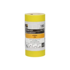 Brico Schuurpapier-Sencys Rol Schuurpapier Geel A/O 115Mm X 5M P180