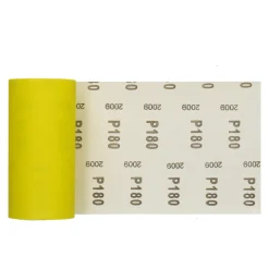Brico Schuurpapier-Sencys Rol Schuurpapier Geel A/O 115Mm X 5M P180