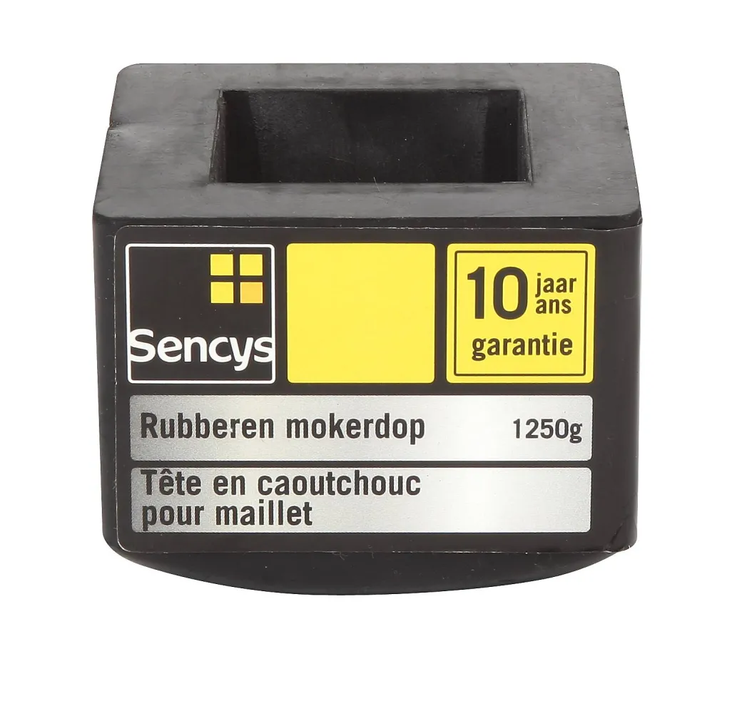Sencys Rubberen Mokerdop Voor Moker Van 1,25Kg|Brico New