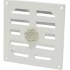 Sencys Schuifrooster 19,5X19,5Cm Aluminium Wit|Brico
