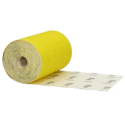 Brico Schuurpapier-Sencys Schuurrol Papier Geel A/O 115Mm X 5M P60