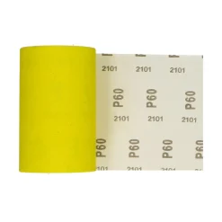 Brico Schuurpapier-Sencys Schuurrol Papier Geel A/O 115Mm X 5M P60