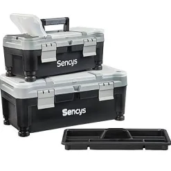 Sencys Set Van 2 Gereedschapskoffers|Brico Clearance