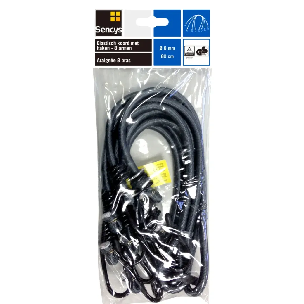 Brico Spanbanden-Sencys Spanwartel 8Mmx80Cm 8St