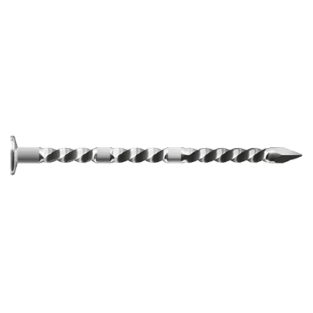Brico Nagels-Sencys Spijker Gedraaid Met Platte Kop Gehard Staal 20 X 3,2 Mm - 50 Stuks