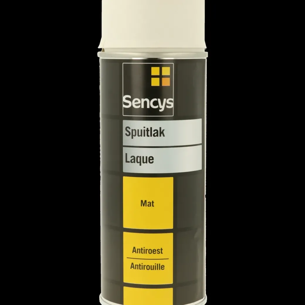 Brico Lakken-Sencys Spuitlak Puur Wit Mat Ral9010