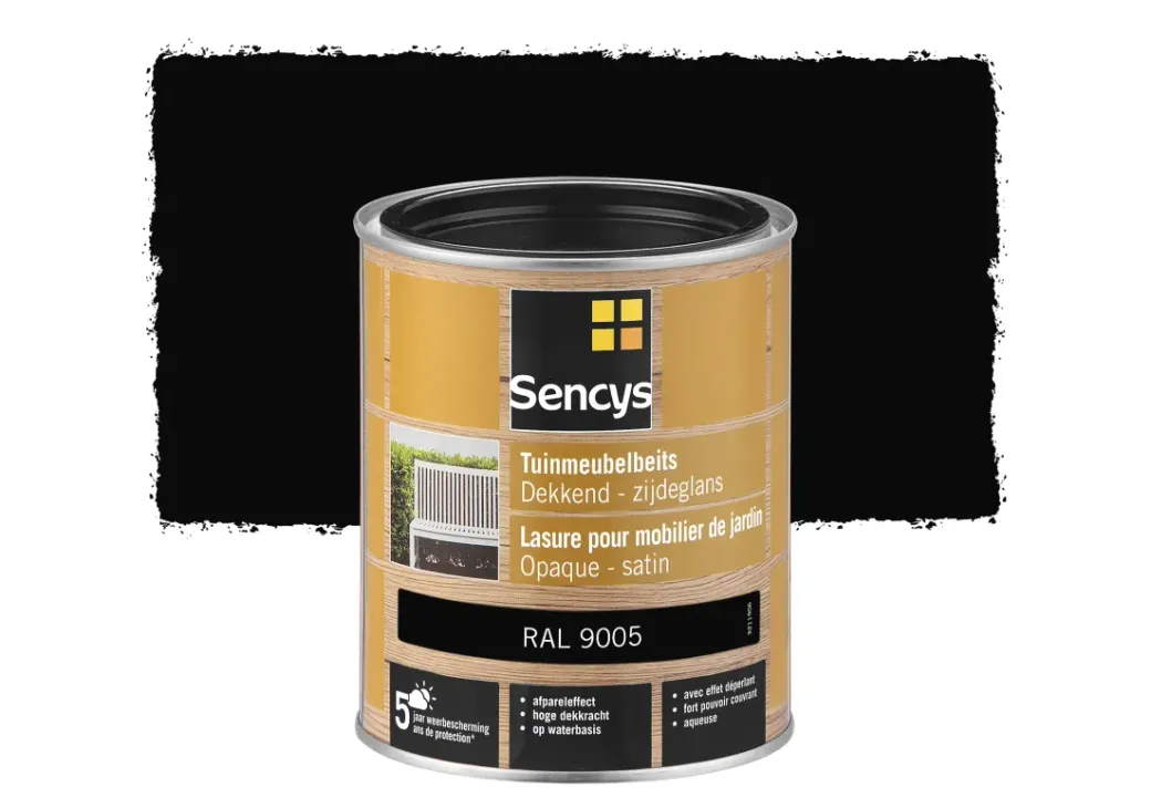 Brico Beits-Sencys Tuinmeubelbeits Dekkend Ral9005 750Ml
