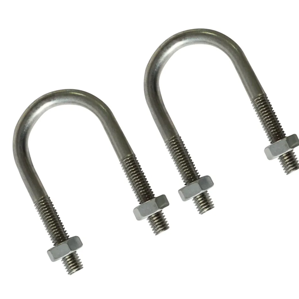 Brico Bouten-Sencys U-Bout Gegalvaniseerd M8 75Mm 2 Stuks