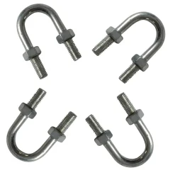 Brico Moeren-Sencys U-Bout M5 Staal Grijs 34Mm 4St