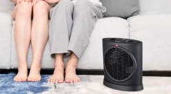Brico Keramische Kachels & Blaasverwarming<Sencys Ventilatorkachel 2000W Met Oscillatie Zwart