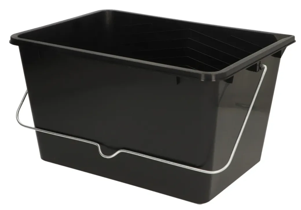 Brico Verfbakjes & -Emmers-Sencys Verfemmer Zwarte Plastic 12L