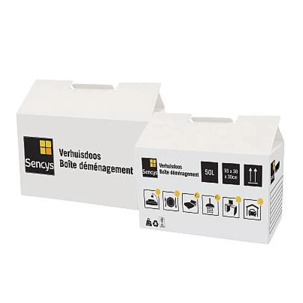 Sencys Verhuisdoos 50L - 1 Stuk|Brico New