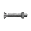 Brico Bouten-Sencys Verzonken Kop Bout Gegalvaniseerd Staal M4 X 30 Mm - 20 Stuks