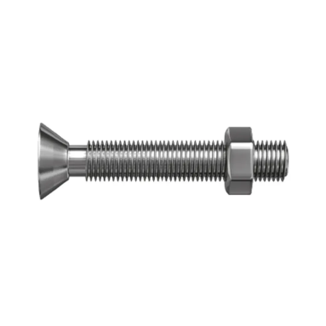 Brico Bouten-Sencys Verzonken Kop Bout Gegalvaniseerd Staal M4 X 30 Mm - 20 Stuks
