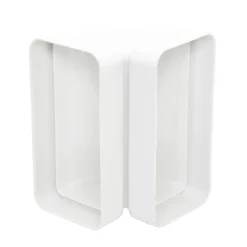 Sencys Vlakkanaal 204X60Mm Bocht Verticaal Kunststof|Brico Clearance