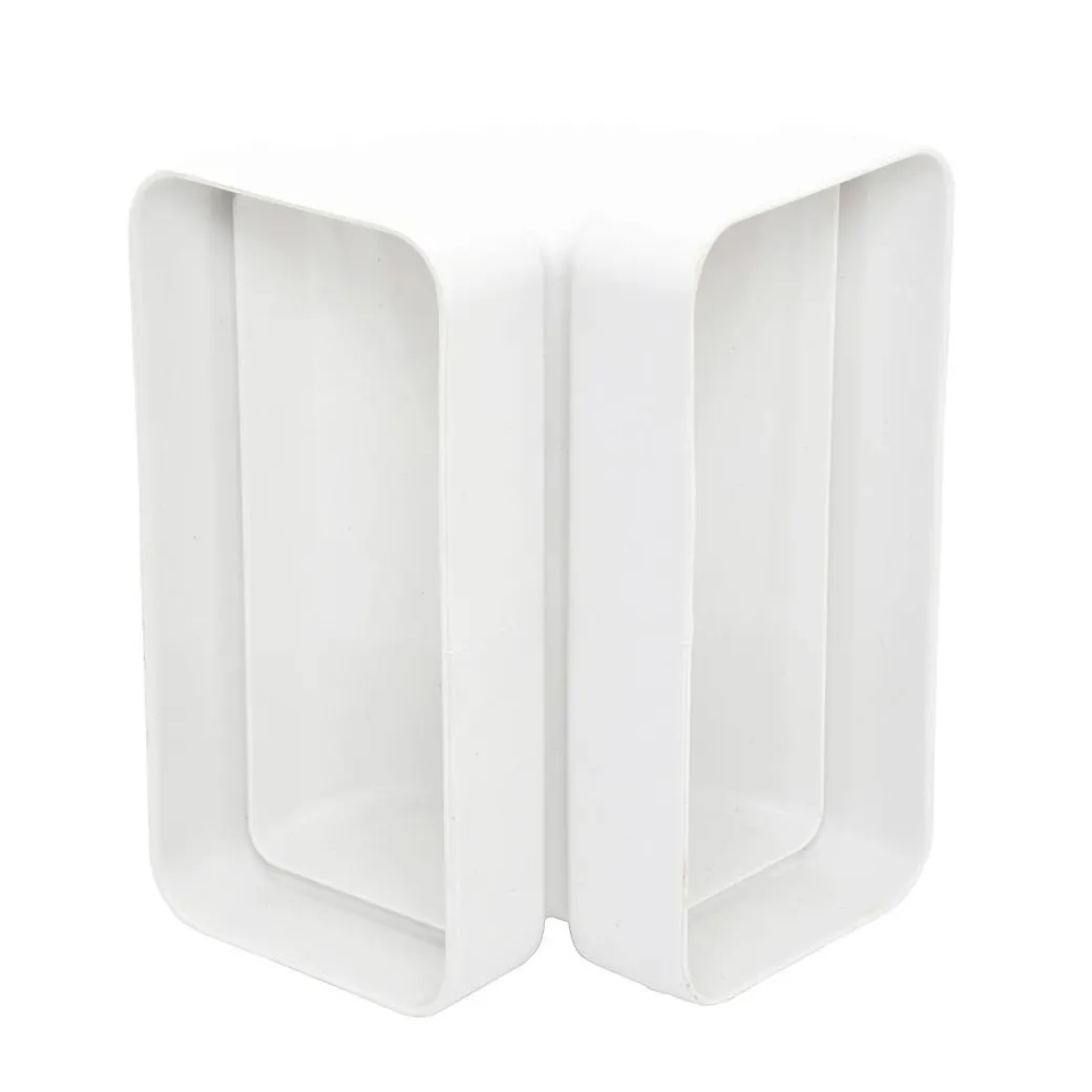 Sencys Vlakkanaal 204X60Mm Bocht Verticaal Kunststof|Brico Clearance